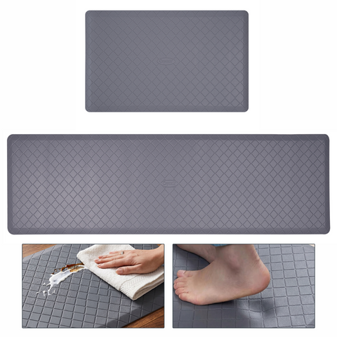 Anti Fatigue Mat Kitchen Standing Floor Non Slip Safety Heavy Duty Cushioned Mat