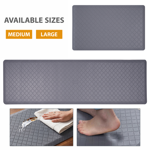 Anti Fatigue Mat Kitchen Standing Floor Non Slip Safety Heavy Duty Cushioned Mat