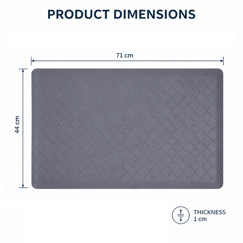 Anti Fatigue Mat Kitchen Standing Floor Non Slip Safety Heavy Duty Cushioned Mat
