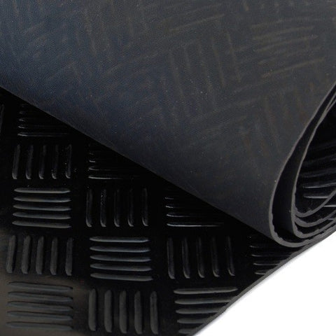 1.8m Wide,3.5mm thick 5 Bar Checker Rubber Flooring Roll