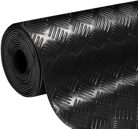 1.8m Wide,3.5mm thick 5 Bar Checker Rubber Flooring Roll