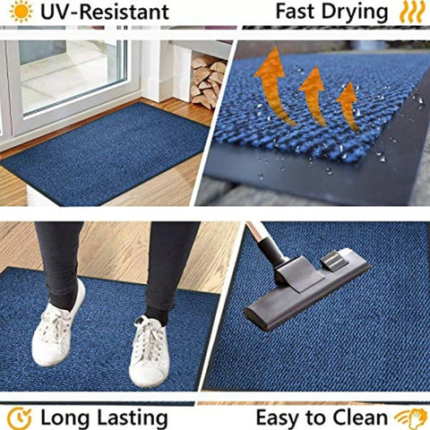 Barrier Mat Large Door Mat Rubber Backed Medium Runner Barrier Mats
