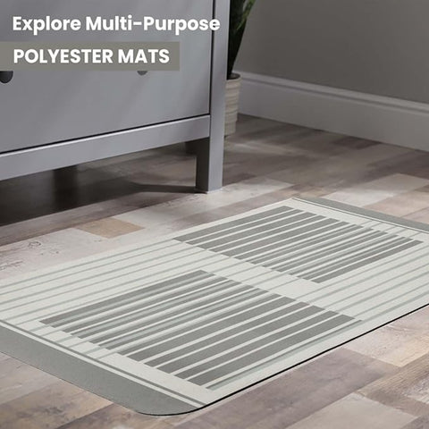 Berkeley Mat Almond Durable Anti Slip Indoor Outdoor Floor Mat