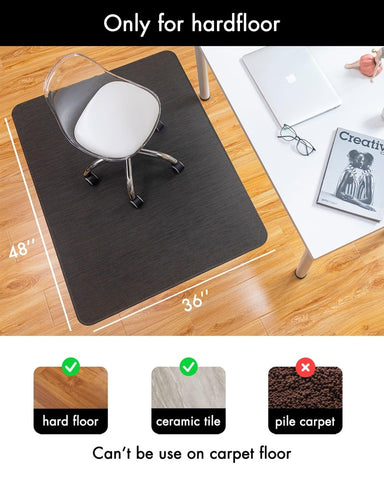 Office Chair Mat For Hardwood Floor Under Desk Computer Rolling Chair