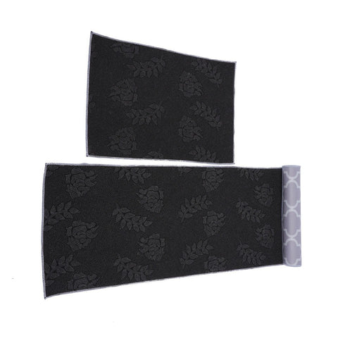 2Pcs Kitchen Mat Dustproof Floor Mat Rug Home Decoration For Office Hotel HLF