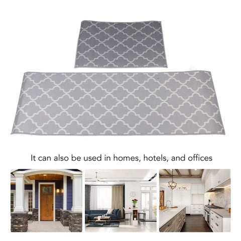 2Pcs Kitchen Mat Dustproof Floor Mat Rug Home Decoration For Office Hotel HLF
