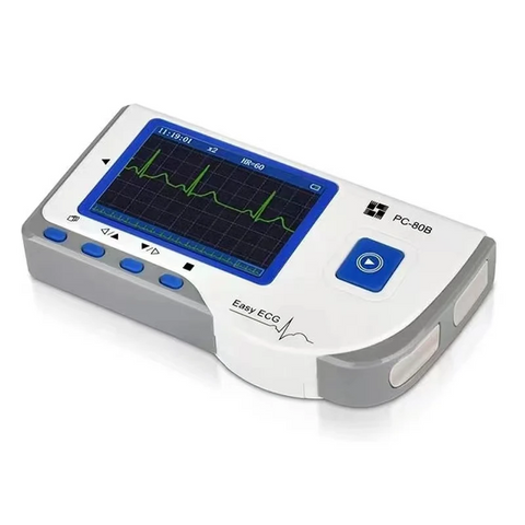 ECG Monitor for Home Care 2.8-inch TFT Display Multi-Site Monitoring