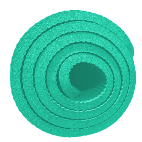 TURQUOISE YOGA MAT 15MM THICK FOR GYM EXERCISE FITNESS PILATES WORKOUT NON-SLIP