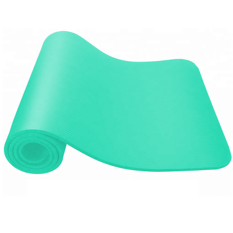 TURQUOISE YOGA MAT 15MM THICK FOR GYM EXERCISE FITNESS PILATES WORKOUT NON-SLIP