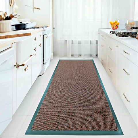 Entrance Mats Indoor Outdoor Non Slip Door Rugs Rubber Edge Barrier Absorbent