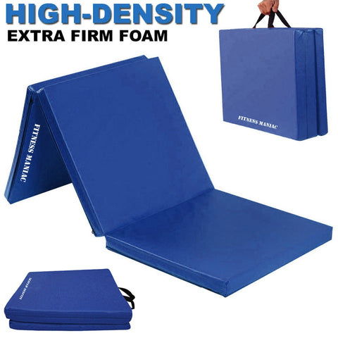Tri Folding Mat Panel Gymnastic Gym Mats Exercise Yoga Tri Mat Pad
