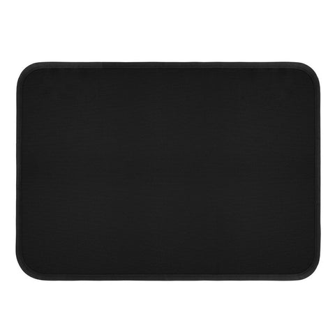 Heat Resistant Kitchen Mat in Black for Air Fryer and Cookware 60x40 CM