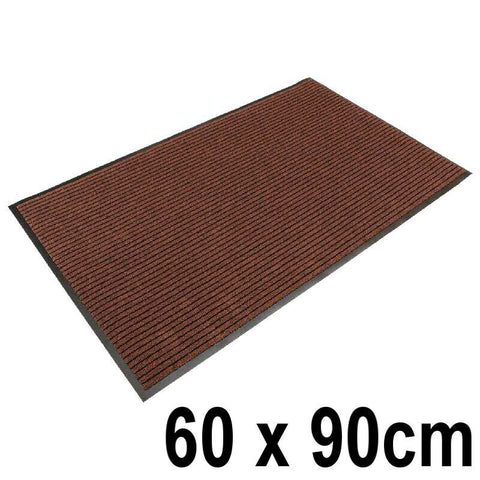 Heavy Duty Entrance Mat Brown Non Slip 36" x 24" 60 x 90cm 2' x 3' Hallway