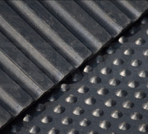 Equimed 6ft x 4ft 18mm Heavy Duty Rubber Mat - Stable, Gym, Garage, Wash Bay