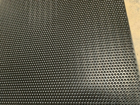 Rubber stable horse mat, 12mm Thickness (6ft x 4ft) Heavy Duty bubble top 25kg