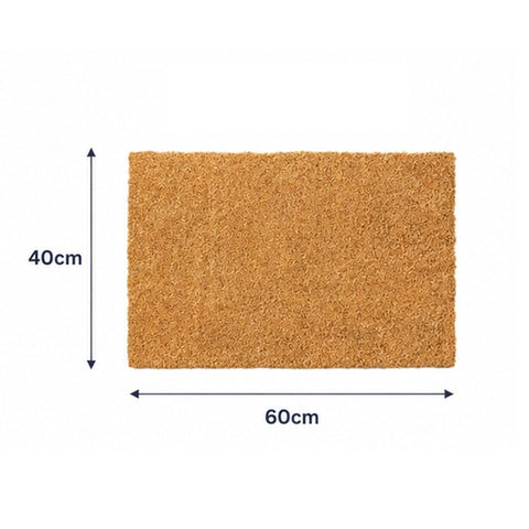 Heavy Duty Entrance Door Matting - Indoor / Outdoor Natural Coconut Coir Mats