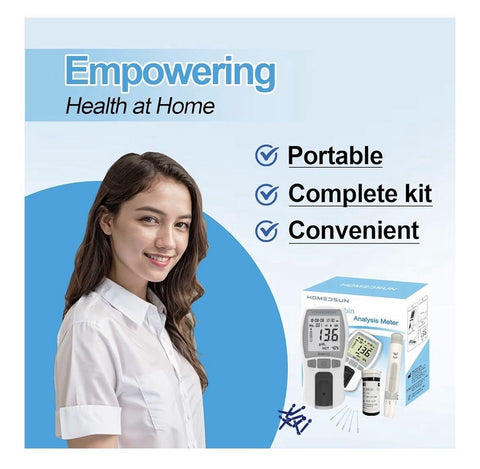 HSBHM-102 Home Care Portable Blood Hemoglobin Analyzer Anemia Hb Test Check Kit