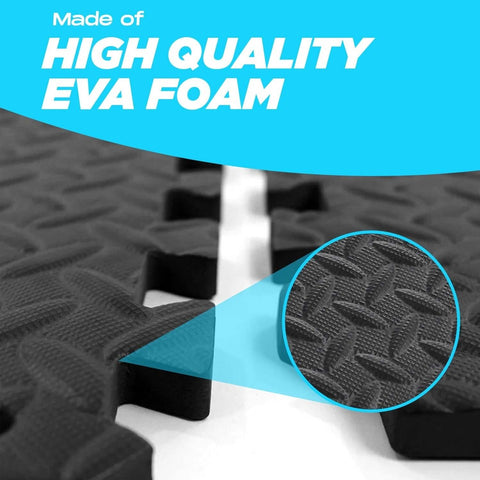 36PCS INTERLOCKING FOAM MATS FLOOR TILES GYM YOGA MAT PLAY ROOM HOT TUB