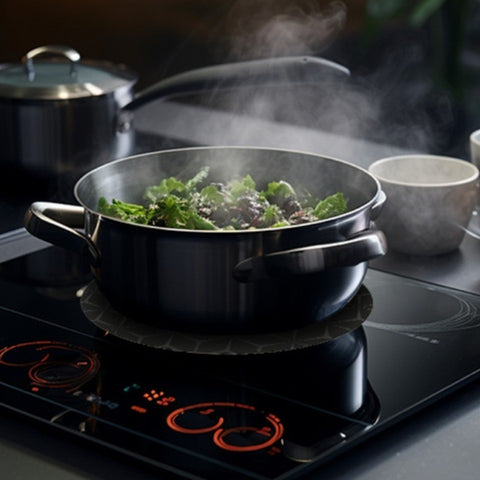 Induction Cooker Silicone Mat Heat Resistant Non Slip Protective Insulation Pad