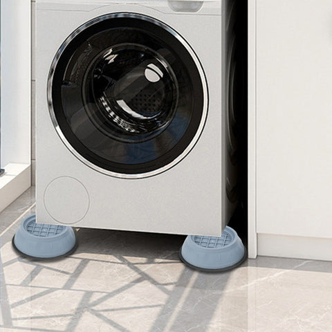4x Anti-Vibration Pad Anti-slip Noise-reducing Washing Machine Feet Nonslip Mat