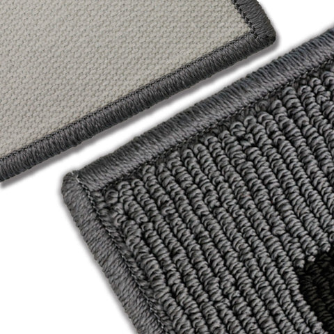 Set of 2 Non-Slip Kitchen Floor Mats, Machine Washable Rugs Carpet TPR Backing