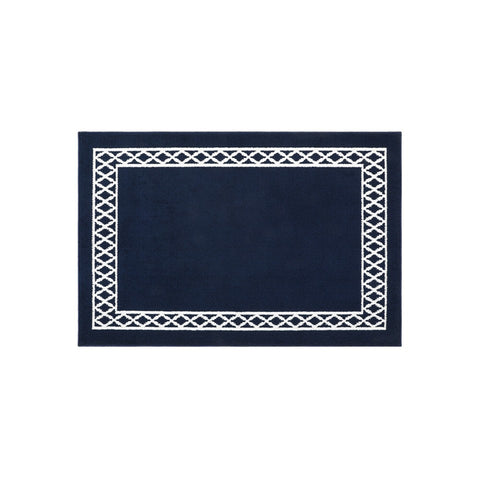 Set of 2 Non-Slip Kitchen Floor Mats, Machine Washable Rugs Carpet TPR Backing