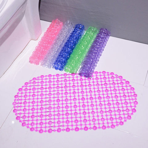 Non Slip Bath Shower Mat Bathtub Large Strong Anti-Mold Suction Slip Resistant