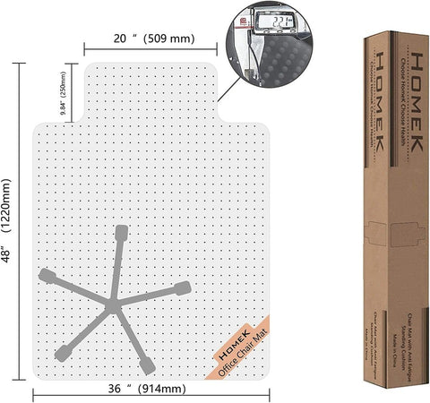 Heavy Duty Office Chair Carpet Protector Mat for the home Easy Glide