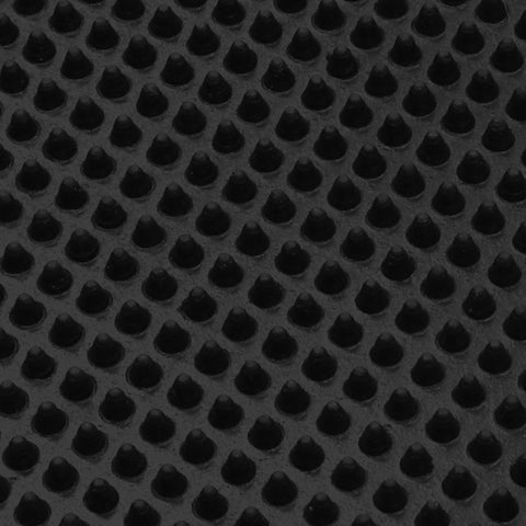 Orion Scraper Black Rubber Pin Mat Outdoor Entrance Foyer Doormat, 60x80cm