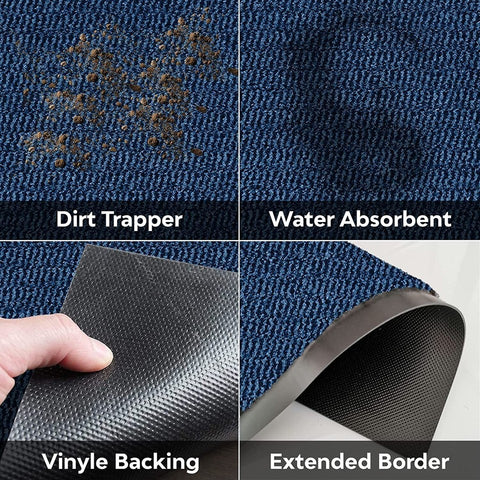 Premium Door Mat Heavy Duty Floor Mats Barrier Mats Anti-Slip Runners Rugs UK