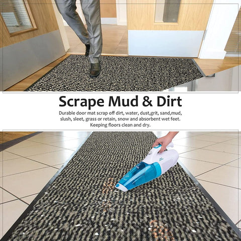 Premium Door Mat Heavy Duty Floor Mats Barrier Mats Anti-Slip Runners Rugs UK