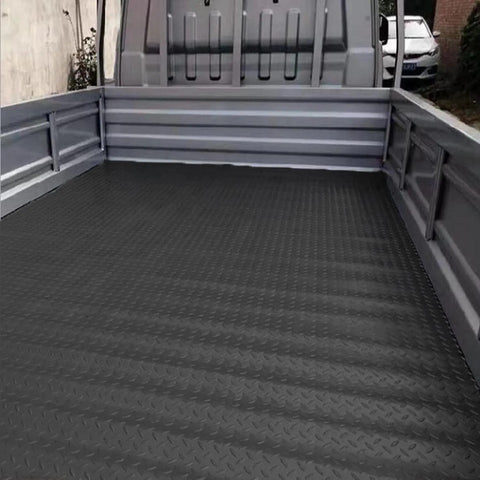 Rubber Flooring Heavy Duty Diamond Matting Non-Slip Industrial Work 1.3m Wide