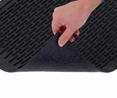 Rubber Scraper Mat 1500x900mm Anti-Slip Anti-Fatigue Door Entrance Mat