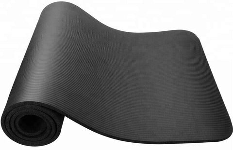 YOGA MAT 15MM THICK GYM EXERCISE FITNESS PILATES WORKOUT MAT NON-SLIP 60x185CM