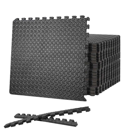 Thick Heavy Duty Gym Flooring Interlocking Floor Mat EVA Soft Foam Yoga Mat 60cm