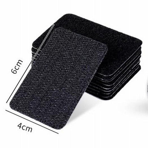 Thin and Flat Rug Grippers 10 x Non Slip Carpet AntiSlip Pad Sticker Tape