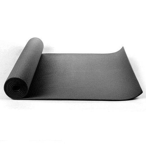 EXTRA THICK 6mm Non-Slip Yoga Mat Exercise blue&purple 173cm x 61cm With Straps!