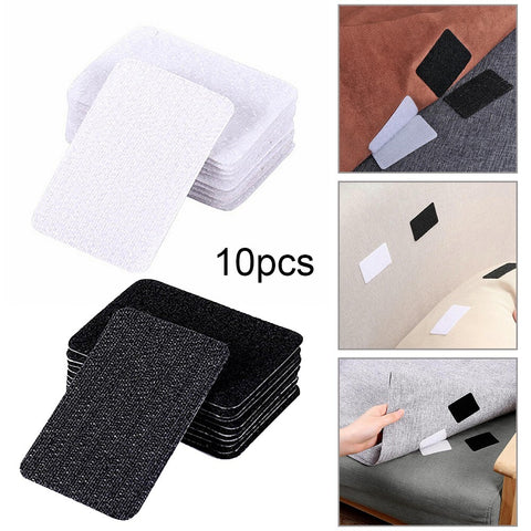 Thin and Flat Rug Grippers 10 x Non Slip Carpet AntiSlip Pad Sticker Tape