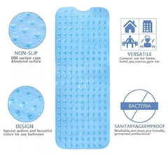 Bath Mat Non Slip Shower Mat Large. Extra Strong Suction Anti-Mold 100x40CM