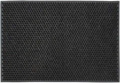 Condor Classic Astro Turf Look Rubber Scraper Mat Black Doormat 40 x 60cm