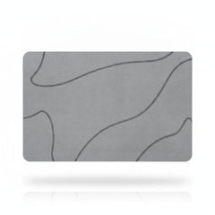 Diatomite Stone Bath Mat Non-Slip Quick Dry Bathroom Floor Mat Absorbent Mode...