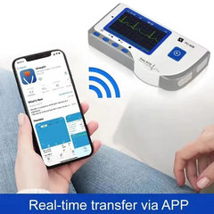 ECG Monitor for Home Care 2.8-inch TFT Display Multi-Site Monitoring