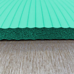 TURQUOISE YOGA MAT 15MM THICK FOR GYM EXERCISE FITNESS PILATES WORKOUT NON-SLIP