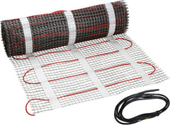 Fluoropolymer Insulated Floor Heating Mat 10 Sq Ft