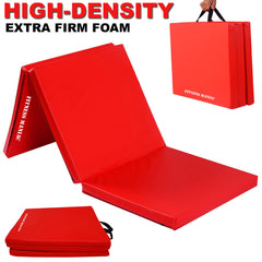 Tri Folding Mat Panel Gymnastic Gym Mats Exercise Yoga Tri Mat Pad 