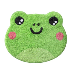 Green Frog Rug Cotton Carpet Kid Children Home Nursery Playroom Mat
