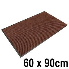 Heavy Duty Entrance Mat Brown Non Slip 36" x 24" 60 x 90cm 2' x 3' Hallway 3M