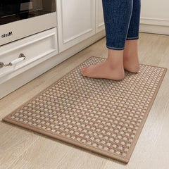 Kitchen Mats for Floor, Super Absorbent Kitchen Rugs Non Slip Washable, Rubber