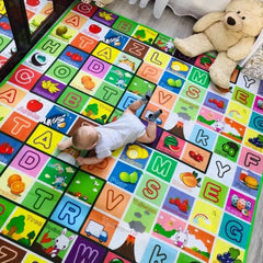 Large Baby Play Mat Kids Double Sided Crawl Educational Picnic Carpet 180x120cm