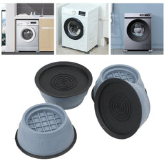 4x Anti-Vibration Pad Anti-slip Noise-reducing Washing Machine Feet Nonslip Mat